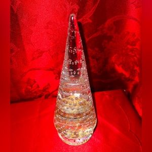 Vintage Murano Blown Glass Christmas Tree